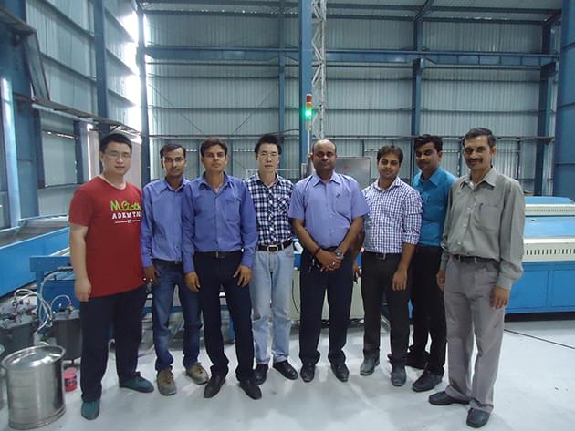印度PVC商標自動生產線